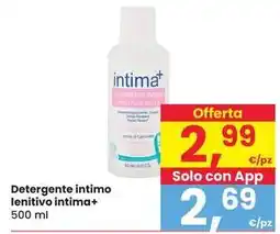 Eurospar Detergente intimo lenitivo intima+ offerta