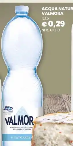Galassia Acqua naturale VALMORA offerta