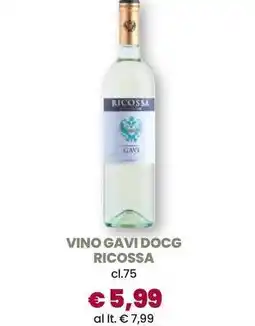 Galassia Vino gavi docg RICOSSA offerta