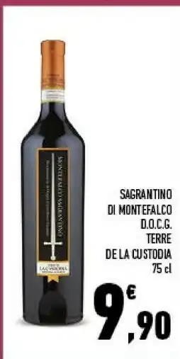 Conad City Terre de la custodia sagrantino di montefalco docg offerta