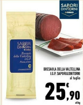 Conad City Bresaola della valtellina offerta