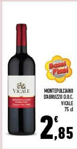 Conad City Vicale montepulciano d'abruzzo doc offerta