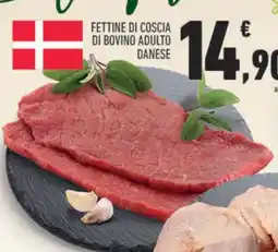 Conad Fettine di coscia di bovino adulto danese offerta