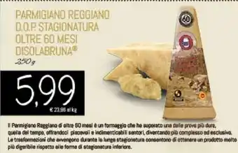 Conad City Disolabruna parmigiano reggiano dop stagionatura oltre 60 mesi 250 g offerta
