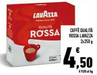 Caffe qualita rossa