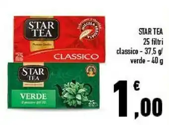 Conad City Tea - tea classico offerta