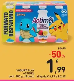 Spazio Conad Yogurt play ACTIMEL offerta