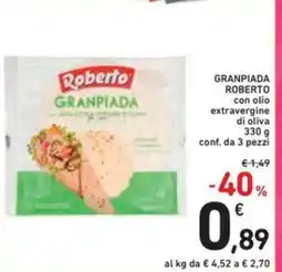 Spazio Conad Granpiada roberto con olio extravergine di oliva offerta