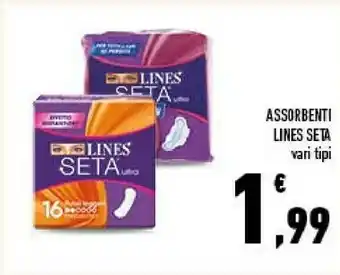 Conad City Seta assorbenti offerta