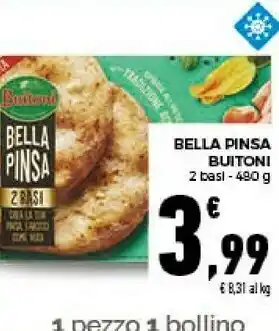 Conad City Bella pinsa 2 basi offerta