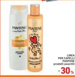 Spazio Conad Linea per capelli PANTENE prodotti assortiti offerta