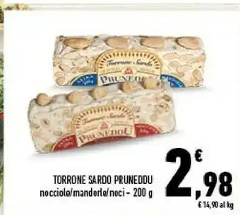 Conad Pruneddu torrone sardo offerta