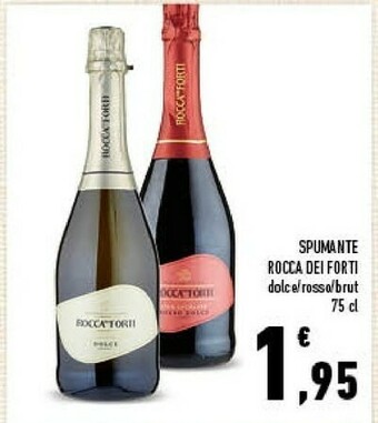 Conad Rocca dei forti - vino spumante brut 750 g(ml) offerta