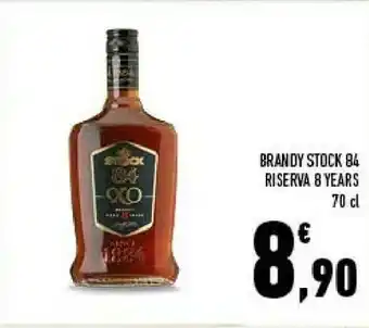 Conad Stock 84 brandy riserva 8 years 70 cl offerta