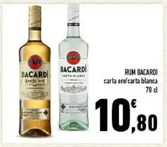 Conad Rum carta oro / carta blanca offerta