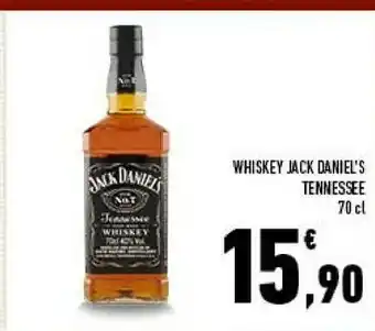 Conad Whiskey tennessee offerta