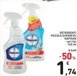 Spazio Conad Detergenti piccole superfici NAPISAN vari tipi offerta