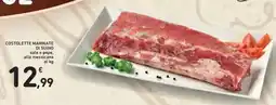 Spazio Conad Costolette marinate di suino sale e pepe. alla messicana al kg offerta