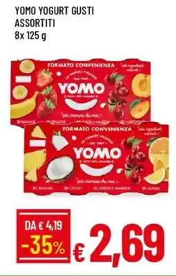 Galassia Yomo yogurt gusti assortiti offerta