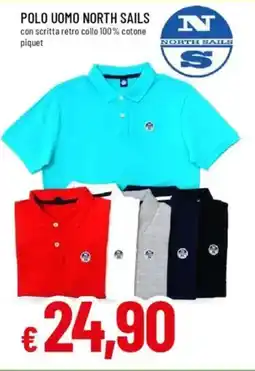 Galassia Polo uomo north sails offerta