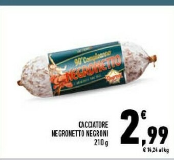 Conad Negronetto 210 g(ml) offerta
