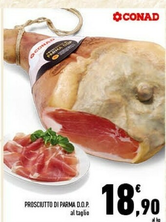 Conad Prosciutto di parma dop offerta