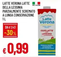 Galassia Latte verona latte della lessinia parzialmente scremato a lunga conservazione offerta