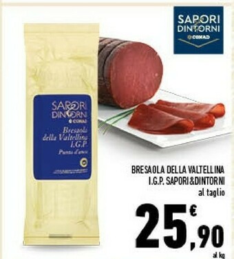 Conad Bresaola della valtellina offerta