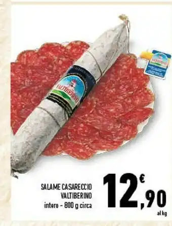 Conad Valtiberino salame casareccio offerta