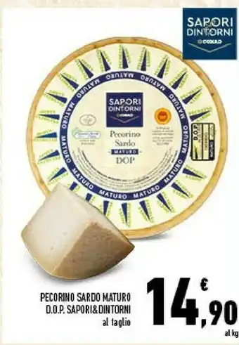 Conad Sapori & dintorni pecorino sardo maturo dop offerta