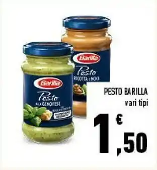 Conad Barilla - pesto alla genovese offerta