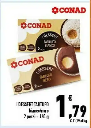 Conad Conad i dessert tartufo offerta