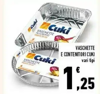 Conad Vaschette e contenitori offerta