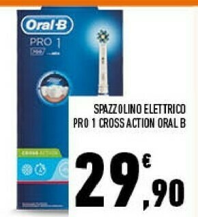 Conad Spazzolino elettrico pro 1 cross action offerta