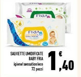 Conad Fria salviette umidificate baby offerta