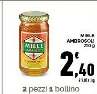 Conad Ambrosoli - miele 250 g(ml) offerta
