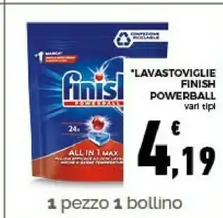 Conad Lavastoviglie powerball offerta
