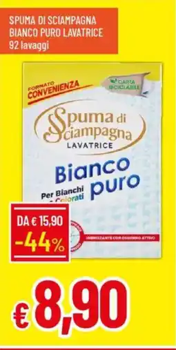 Galassia Spuma di sciampagna bianco puro lavatrice offerta