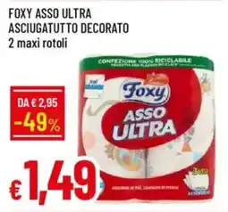 Galassia Foxy asso ultra asciugatutto decorato offerta