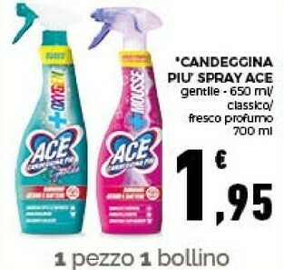 Conad Candeggina piu spray offerta