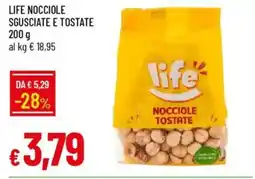 Galassia Life nocciole sgusciate e tostate offerta