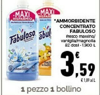 Conad Ammorbidente concentrato offerta