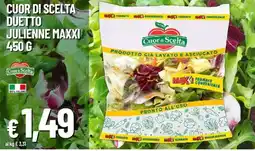 Galassia Cuor di scelta duetto julienne maxxi offerta