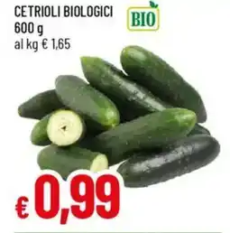 Galassia Cetrioli biologici offerta