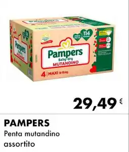 Iper Tosano PAMPERS Penta mutandino assortito offerta