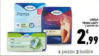 Conad Tena linea lady offerta