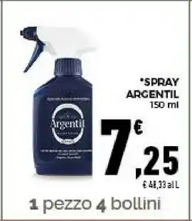Conad Argentil spray 150 ml offerta