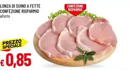 Galassia Lonza di suino a fette confezione risparmio offerta