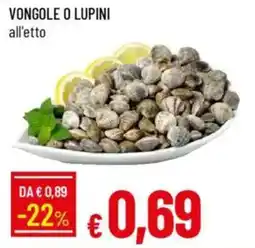 Galassia Vongole o lupini offerta