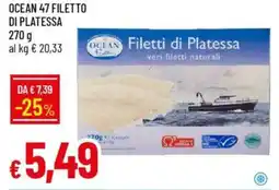 Galassia Ocean 47 filetto di platessa offerta